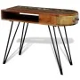 Escritorio de madera maciza reciclada con patas de hierro de vidaXL, Escritorios - Ref: Foro24-241641, Precio: 176,99 €, Desc...