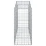 Cestas gaviones 40 uds forma de arco hierro 200x50x120/140 cm de vidaXL, Maceteros y jardineras - Ref: Foro24-3145679, Precio...