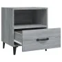 Mesita de noche madera contrachapada gris Sonoma de vidaXL, Mesitas de noche - Ref: Foro24-817305, Precio: 42,93 €, Descuento: %