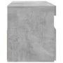 TV cabinet with LED lights concrete gray 60x35x40 cm by vidaXL, TV Furniture - Ref: Foro24-804417, Price: 41,87 €, Discount: %
