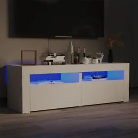 TV-Schrank mit weißen LED-Leuchten 120x35x40 cm von vidaXL, TV-Möbel - Ref: Foro24-804355, Preis: 126,19 €, Rabatt: %