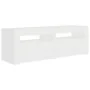 Mueble para TV con luces LED blanco 120x35x40 cm de vidaXL, Muebles TV - Ref: Foro24-804355, Precio: 126,19 €, Descuento: %