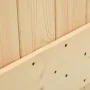 Schiebetür mit Beschlägen aus massivem Kiefernholz, 90 x 210 cm von vidaXL, Türen - Ref: Foro24-3203029, Preis: 194,40 €, Rab...