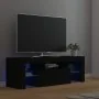 Mueble de TV con luces LED negro 120x35x40 cm de vidaXL, Muebles TV - Ref: Foro24-804347, Precio: 74,00 €, Descuento: %