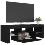 Mueble de TV con luces LED negro 120x35x40 cm de vidaXL, Muebles TV - Ref: Foro24-804347, Precio: 74,00 €, Descuento: %