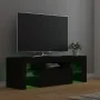 Mueble de TV con luces LED negro 120x35x40 cm de vidaXL, Muebles TV - Ref: Foro24-804347, Precio: 74,00 €, Descuento: %