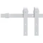 Puerta corredera con herrajes madera maciza de pino 90x210 cm de vidaXL, Puertas - Ref: Foro24-3203035, Precio: 206,33 €, Des...