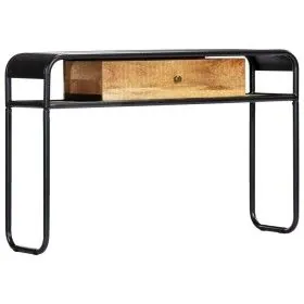 Mesa consola de madera maciza de mango 118x30x75 cm de vidaXL, Mesas auxiliares - Ref: Foro24-248102, Precio: 137,35 €, Descu...