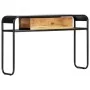 Mesa consola de madera maciza de mango 118x30x75 cm de vidaXL, Mesas auxiliares - Ref: Foro24-248102, Precio: 137,35 €, Descu...