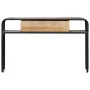 Mesa consola de madera maciza de mango 118x30x75 cm de vidaXL, Mesas auxiliares - Ref: Foro24-248102, Precio: 137,35 €, Descu...
