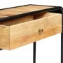 Solid mango wood console table 118x30x75 cm by vidaXL, Side tables - Ref: Foro24-248102, Price: 137,35 €, Discount: %