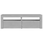 TV-Schrank mit LED-Leuchten betongrau 120x35x40 cm von vidaXL, TV-Möbel - Ref: Foro24-804359, Preis: 91,68 €, Rabatt: %