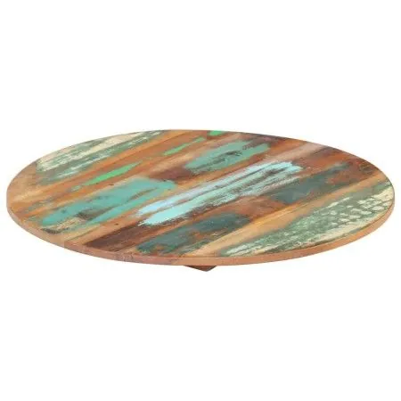 Tablero de mesa redonda madera reciclada maciza 40 cm 15-16 mm de vidaXL, Tableros para mesas - Ref: Foro24-286031, Precio: 2...