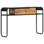 Mesa consola de madera maciza de mango 118x30x75 cm de vidaXL, Mesas auxiliares - Ref: Foro24-248102, Precio: 137,35 €, Descu...