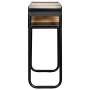 Solid recycled wood console table 118x30x75 cm by vidaXL, Side tables - Ref: Foro24-248103, Price: 136,62 €, Discount: %