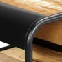 Mesa consola de madera maciza reciclada 118x30x75 cm de vidaXL, Mesas auxiliares - Ref: Foro24-248103, Precio: 136,62 €, Desc...