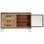 Aparador de madera maciza de mango en bruto 100x31x60 cm de vidaXL, Aparadores - Ref: Foro24-285894, Precio: 271,50 €, Descue...
