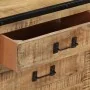 Aparador de madera maciza de mango en bruto 100x31x60 cm de vidaXL, Aparadores - Ref: Foro24-285894, Precio: 271,50 €, Descue...