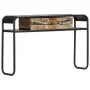 Mesa consola de madera maciza reciclada 118x30x75 cm de vidaXL, Mesas auxiliares - Ref: Foro24-248103, Precio: 136,62 €, Desc...