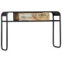 Mesa consola de madera maciza reciclada 118x30x75 cm de vidaXL, Mesas auxiliares - Ref: Foro24-248103, Precio: 136,62 €, Desc...