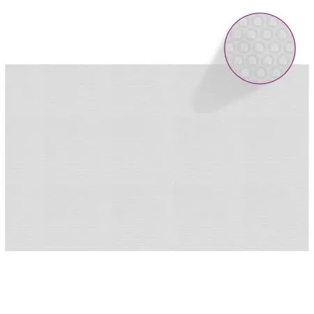 Cubierta solar de piscina de PE flotante gris 260x160 cm de vidaXL, Cubiertas para piscina - Ref: Foro24-93005, Precio: 22,16...