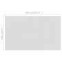Cubierta solar de piscina de PE flotante gris 260x160 cm de vidaXL, Cubiertas para piscina - Ref: Foro24-93005, Precio: 22,16...