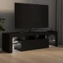Mueble de TV con luces LED negro 140x36,5x40 cm de vidaXL, Muebles TV - Ref: Foro24-804365, Precio: 127,12 €, Descuento: %