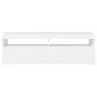 TV-Schrank mit weißen LED-Leuchten 120x35x40 cm von vidaXL, TV-Möbel - Ref: Foro24-804373, Preis: 85,37 €, Rabatt: %