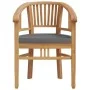 Juego de comedor para jardín 5 piezas madera maciza de teca de vidaXL, Conjuntos de jardín - Ref: Foro24-3155771, Precio: 765...