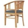 Juego de comedor para jardín 5 piezas madera maciza de teca de vidaXL, Conjuntos de jardín - Ref: Foro24-3155771, Precio: 765...