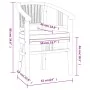 Juego de comedor para jardín 5 piezas madera maciza de teca de vidaXL, Conjuntos de jardín - Ref: Foro24-3155771, Precio: 765...