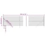 Cerca de alambre gris antracita 2,2x10 m de vidaXL, Paneles de vallas - Ref: Foro24-153959, Precio: 88,66 €, Descuento: %