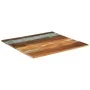 Square solid recycled wood table top 80x80 cm 15-16 mm by vidaXL, Table tops - Ref: Foro24-286051, Price: 94,45 €, Discount: %