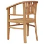 Juego de comedor para jardín 3 pzas madera maciza de teca de vidaXL, Conjuntos de jardín - Ref: Foro24-3155753, Precio: 393,9...