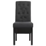 Sillas de comedor 6 unidades tela gris oscuro de vidaXL, Sillas de comedor - Ref: Foro24-276966, Precio: 577,29 €, Descuento: %