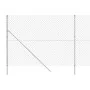 Cerca de alambre plateado 1,6x10 m de vidaXL, Paneles de vallas - Ref: Foro24-154004, Precio: 66,02 €, Descuento: %