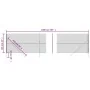 Cerca de alambre plateado 1,6x10 m de vidaXL, Paneles de vallas - Ref: Foro24-154004, Precio: 66,02 €, Descuento: %