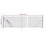 Cerca de alambre con brida gris antracita 1,1x10 m de vidaXL, Paneles de vallas - Ref: Foro24-153986, Precio: 75,83 €, Descue...