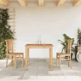 Juego de comedor para jardín 3 pzas madera maciza de teca de vidaXL, Conjuntos de jardín - Ref: Foro24-3155765, Precio: 371,5...