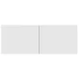 Muebles para TV 2 uds madera de ingeniería blanco 80x30x30 cm de vidaXL, Muebles TV - Ref: Foro24-804535, Precio: 108,42 €, D...