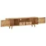 Mueble de TV de madera maciza de mango 140x30x40 cm de vidaXL, Muebles TV - Ref: Foro24-249856, Precio: 297,54 €, Descuento: %