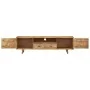 Mueble de TV de madera maciza de mango 140x30x40 cm de vidaXL, Muebles TV - Ref: Foro24-249856, Precio: 297,54 €, Descuento: %