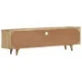 Mueble de TV de madera maciza de mango 140x30x40 cm de vidaXL, Muebles TV - Ref: Foro24-249856, Precio: 297,54 €, Descuento: %