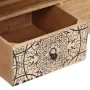 Mueble de TV de madera maciza de mango 140x30x40 cm de vidaXL, Muebles TV - Ref: Foro24-249856, Precio: 297,54 €, Descuento: %