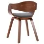 Esszimmerstühle 2 Einheiten aus gebogenem Holz und grauem Stoff von vidaXL, Essstühle - Ref: Foro24-287389, Preis: 331,02 €, ...