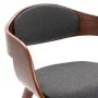 Esszimmerstühle 2 Einheiten aus gebogenem Holz und grauem Stoff von vidaXL, Essstühle - Ref: Foro24-287389, Preis: 331,02 €, ...
