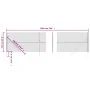 Green wire fence 2.2x10 m by vidaXL, fence panels - Ref: Foro24-153911, Price: 119,27 €, Discount: %