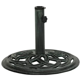 Base de sombrilla de hierro fundido verde 44x44x31 cm de vidaXL, Bases para sombrillas - Ref: Foro24-317756, Precio: 56,70 €,...
