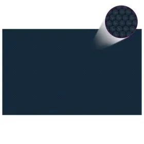 Schwarz-blaue schwimmende PE-Solar-Poolabdeckung 260 x 160 cm von vidaXL, Poolabdeckungen - Ref: Foro24-92981, Preis: 18,22 €...
