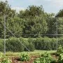 Wire fence with silver anchor spikes 1.6x10 m by vidaXL, fence panels - Ref: Foro24-154020, Price: 111,34 €, Discount: %